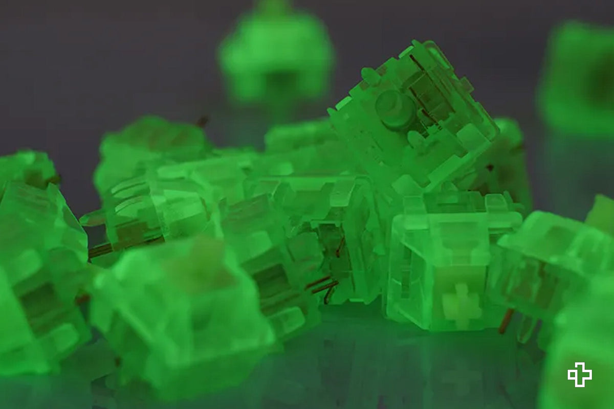 Gateron Luciola – sötétben világító lineáris mechanikus switch