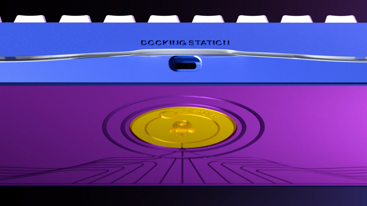 QwertyKey x Meletrix Zoom65 V3 Liftoff – custom alumínium billentyűzet, vezeték nélküli, Full RGB, QMK/VIA