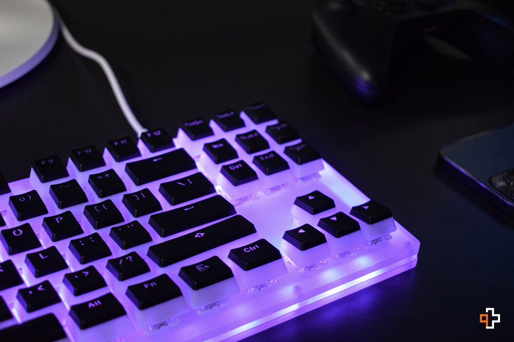 Milky Pudding áttetsző OEM profilú PBT keycap szett