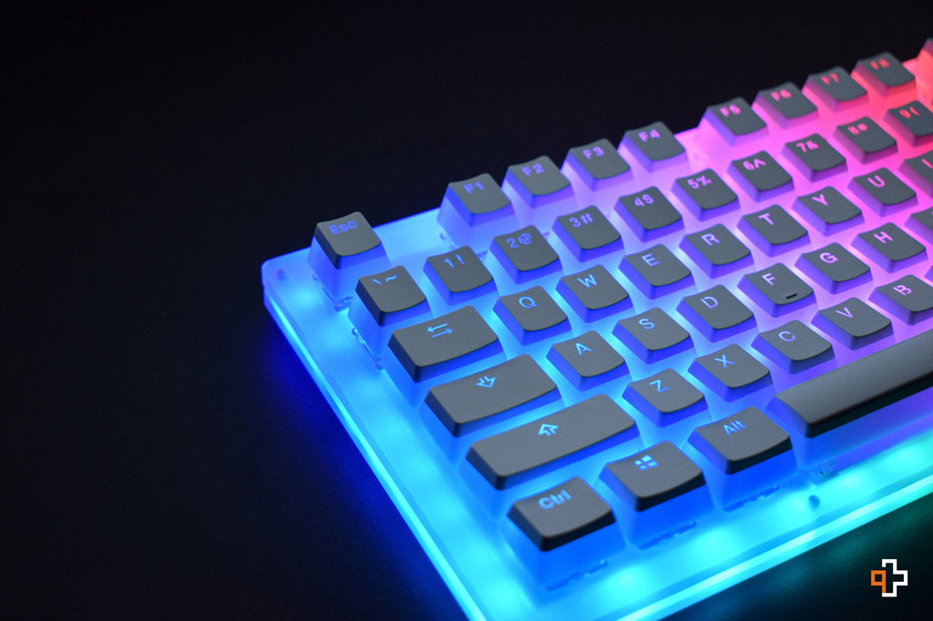 White Pudding áttetsző OEM profilú PBT keycap szett