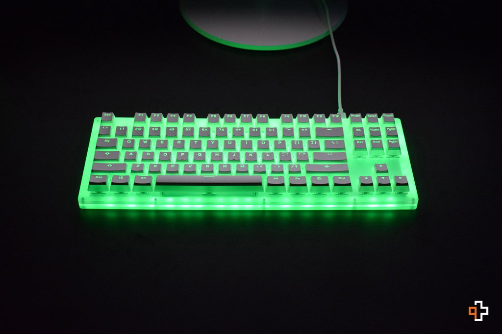 White Pudding áttetsző OEM profilú PBT keycap szett