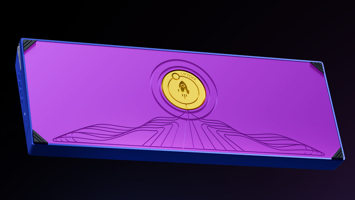 QwertyKey x Meletrix Zoom65 V3 Liftoff – custom alumínium billentyűzet, vezeték nélküli, Full RGB, QMK/VIA