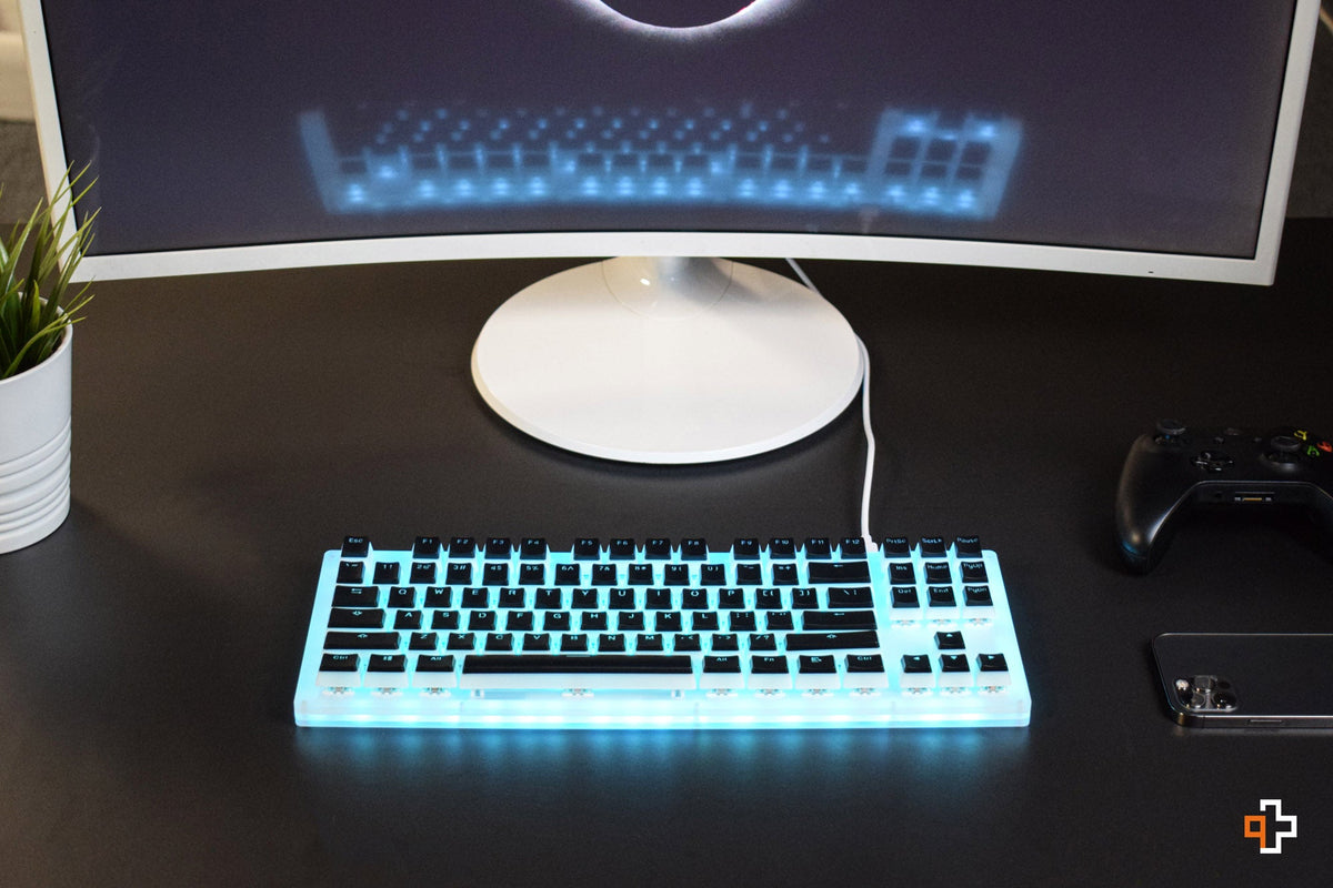 Milky Pudding áttetsző OEM profilú PBT keycap szett