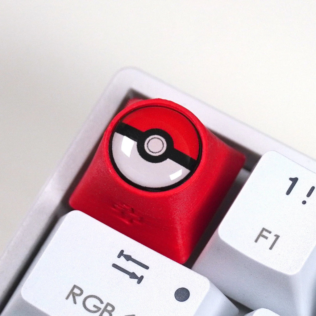 Artisan Pokeball keycap