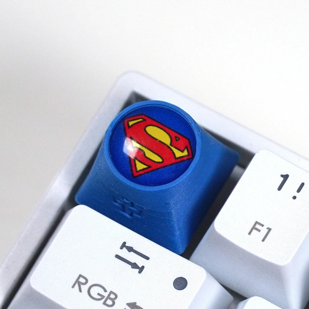 Artisan Man of Steel szuperhős keycap