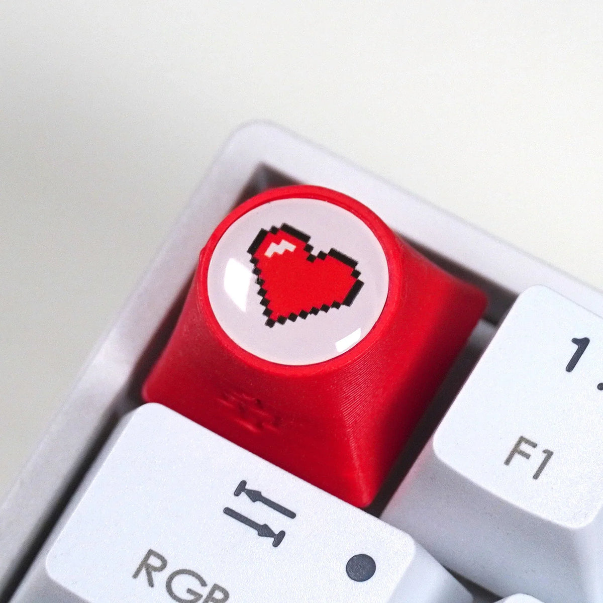 Artisan pixeles szív keycap