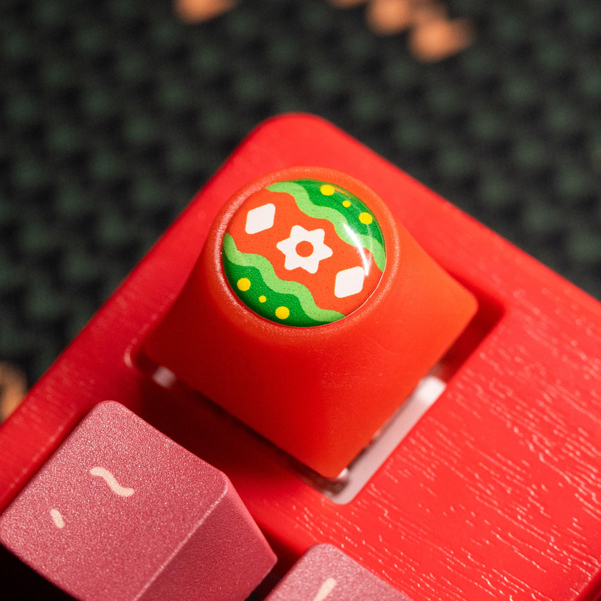 Artisan karácsonyi keycap
