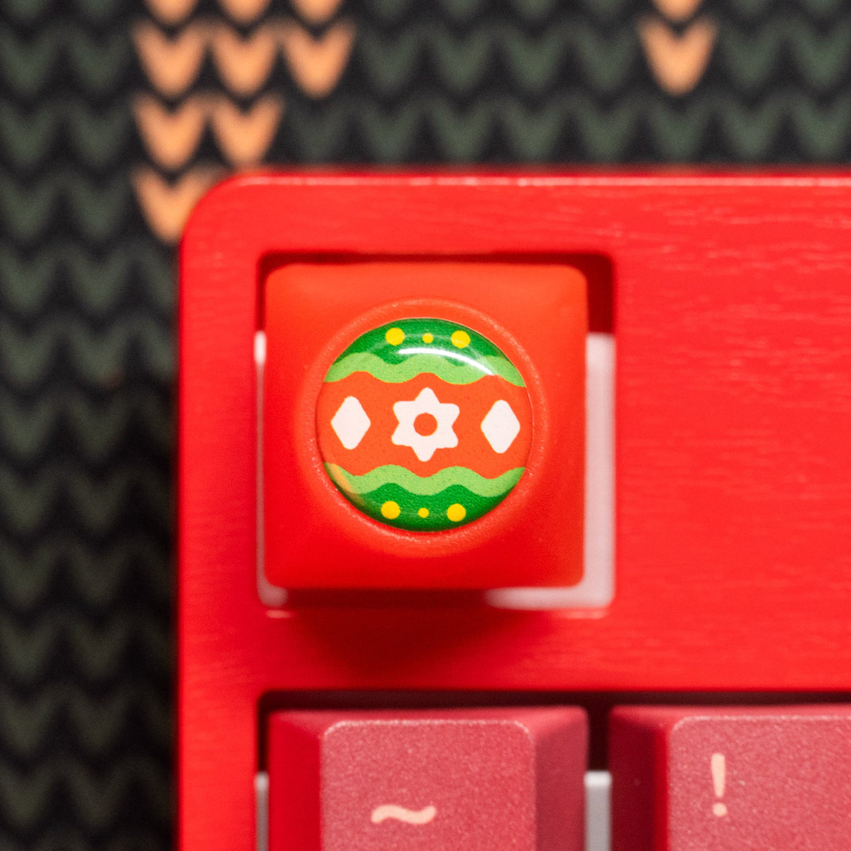 Artisan karácsonyi keycap