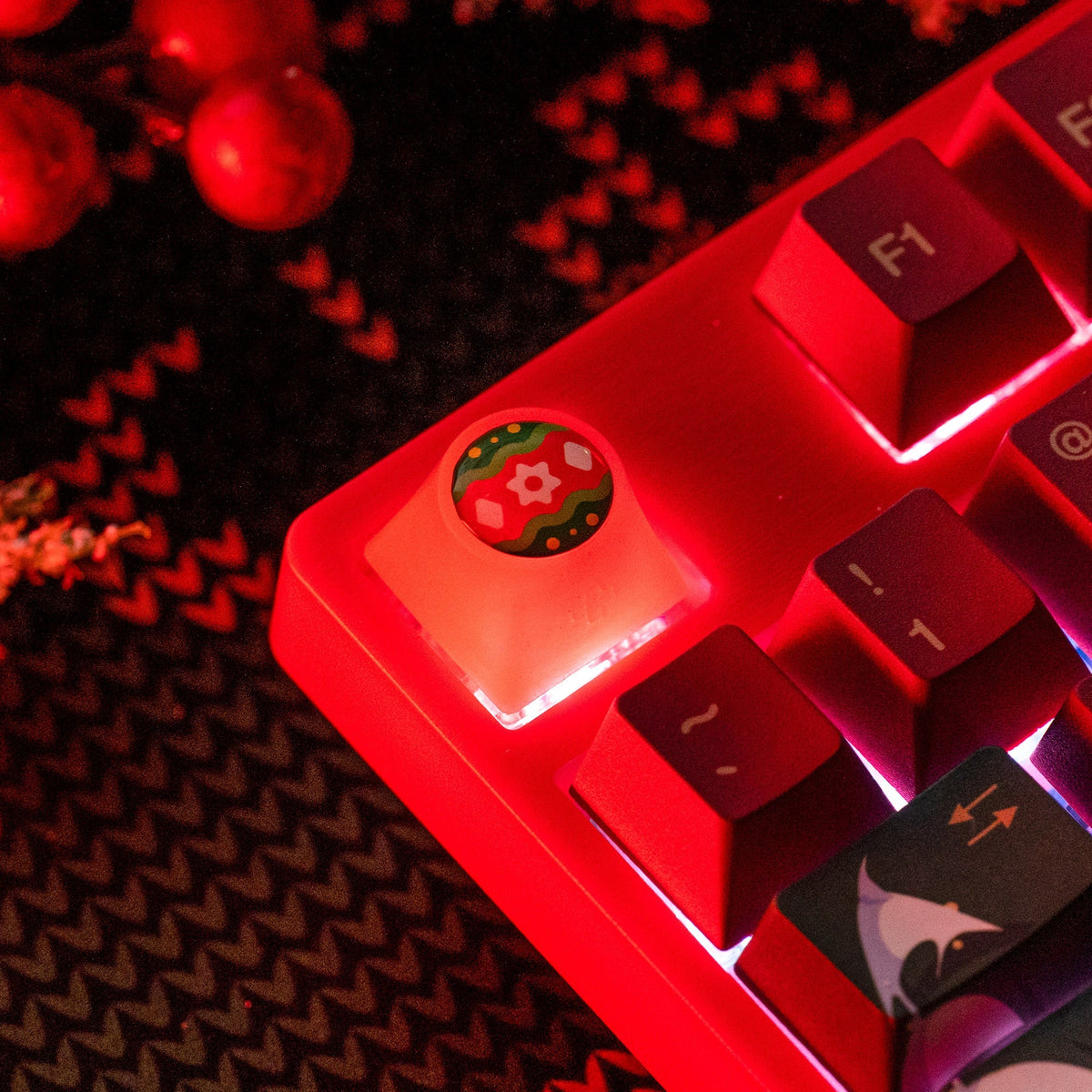 Artisan karácsonyi keycap