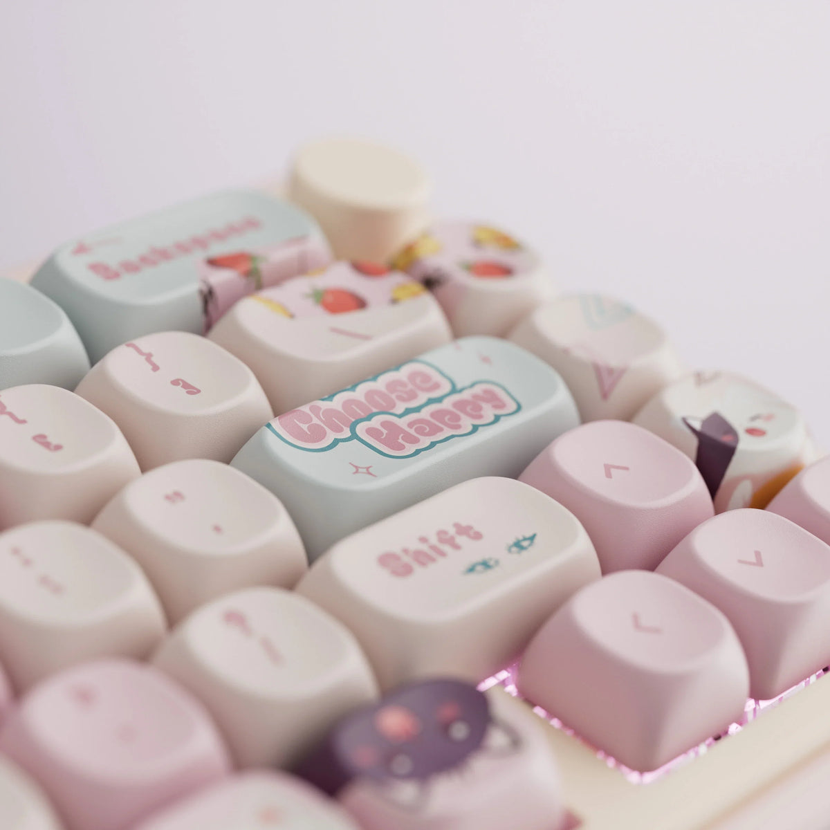 QwertyKey65 Pro Bliss – vezeték nélküli mechanikus gamer billentyűzet, hot-swap, Full RGB, VIA
