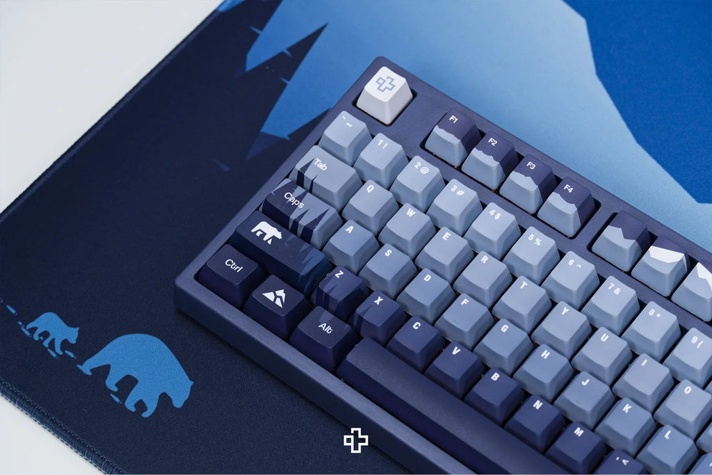 QwertyKey75 Carpathian – vezeték nélküli mechanikus gamer billentyűzet, hot-swap, Full RGB, QMK/VIA, gasket mount