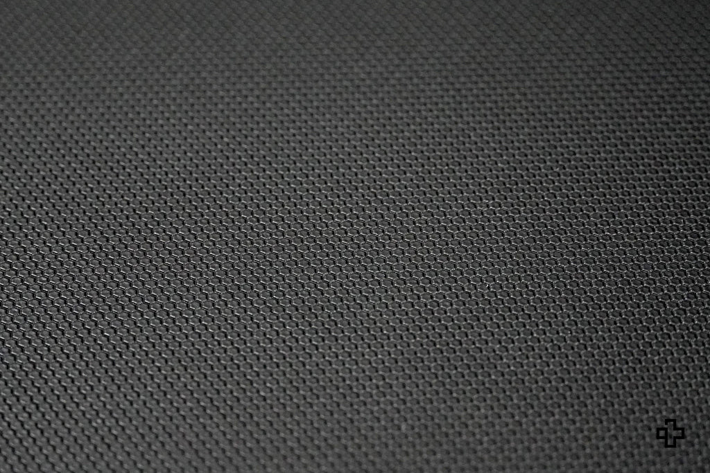 QwertyKey Black Esports Glass gamer egérpad, 3,2 mm, csúszásmentes TPU talp