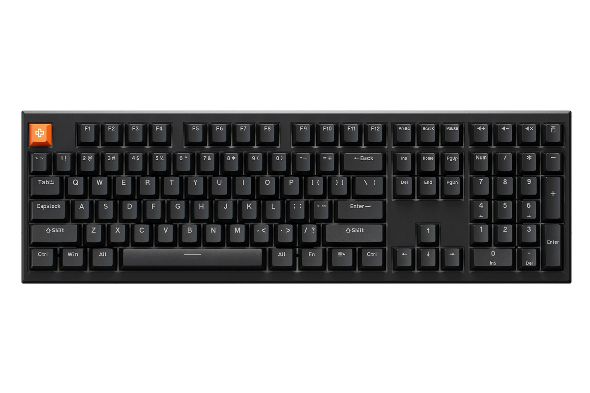 QwertyKey H100 Pro V2 fekete – vezeték nélküli mechanikus gamer billentyűzet, hot-swap, gasket, Full RGB