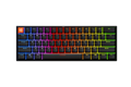 QwertyKey H61 Pro V2 fekete – mechanikus gamer billentyűzet, hot-swap, Full RGB