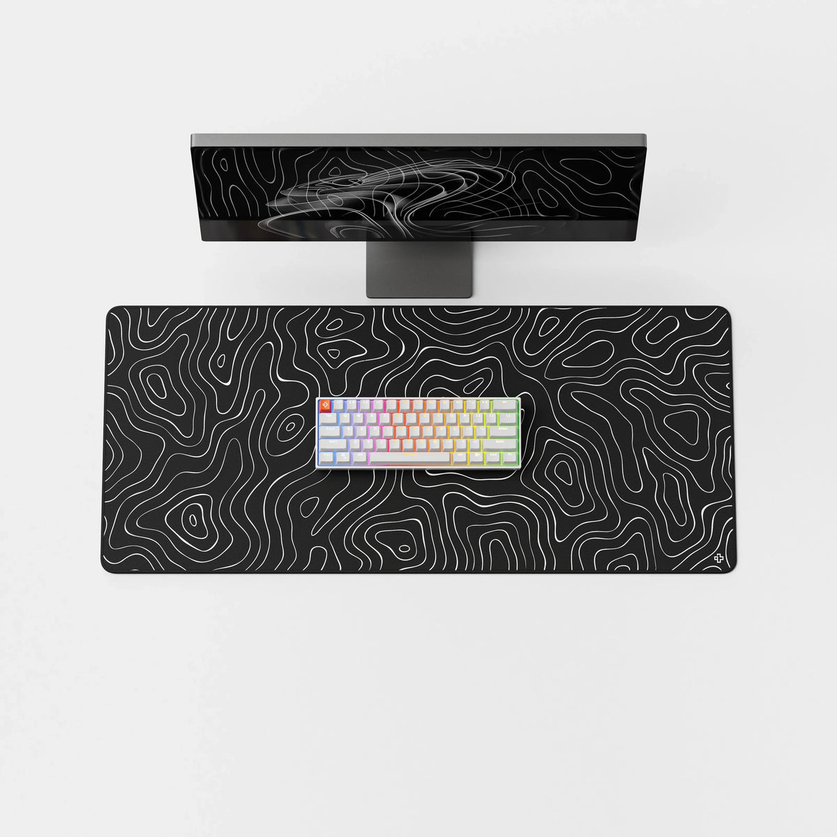 QwertyKey H61 Pro V2 fehér – mechanikus gamer billentyűzet, hot-swap, Full RGB