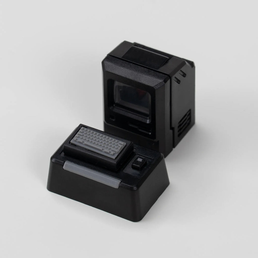 Artisan retró számológép keycap, fekete