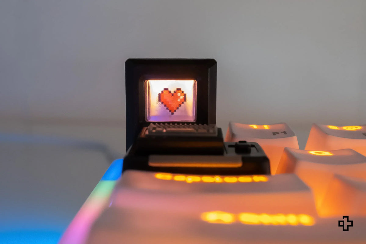 Artisan retró számológép keycap, fekete