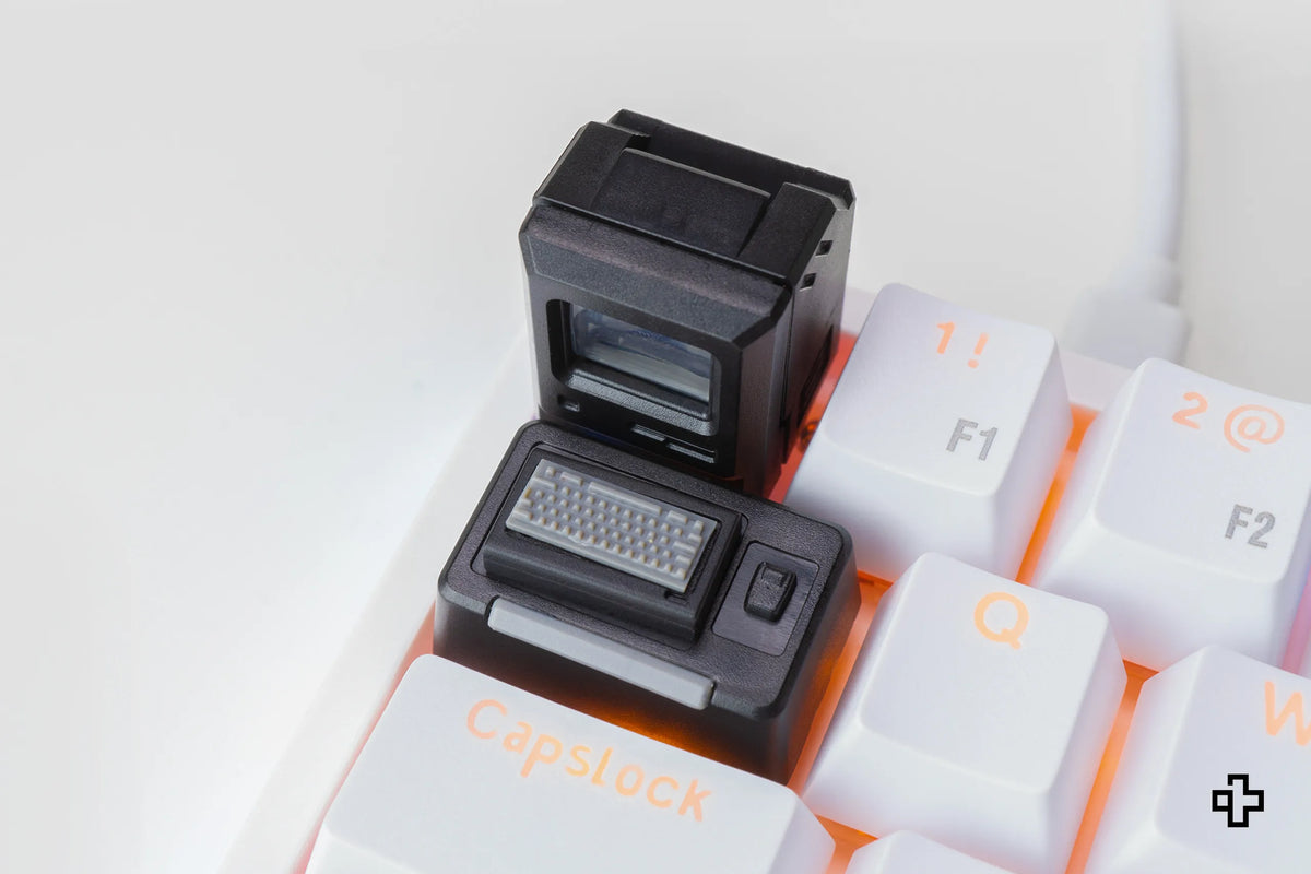 Artisan retró számológép keycap, fekete