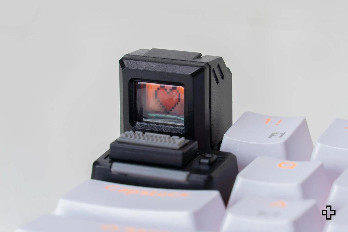 Artisan retró számológép keycap, fekete