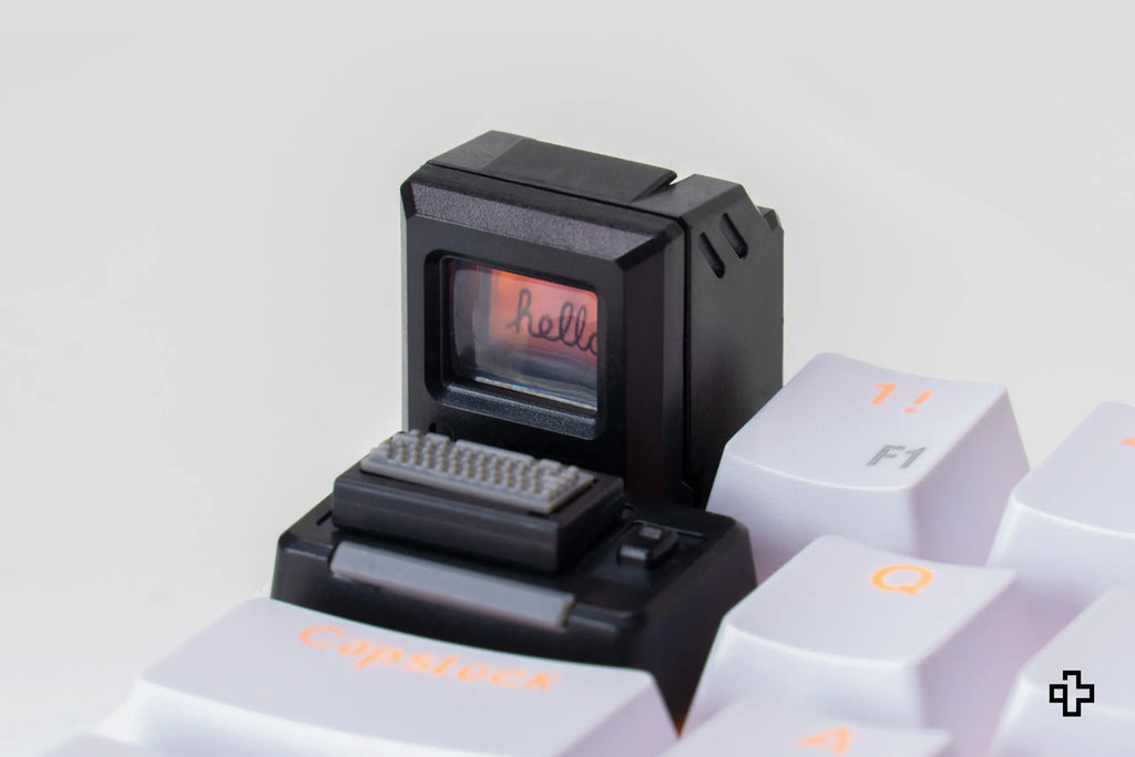 Artisan retró számológép keycap, fekete