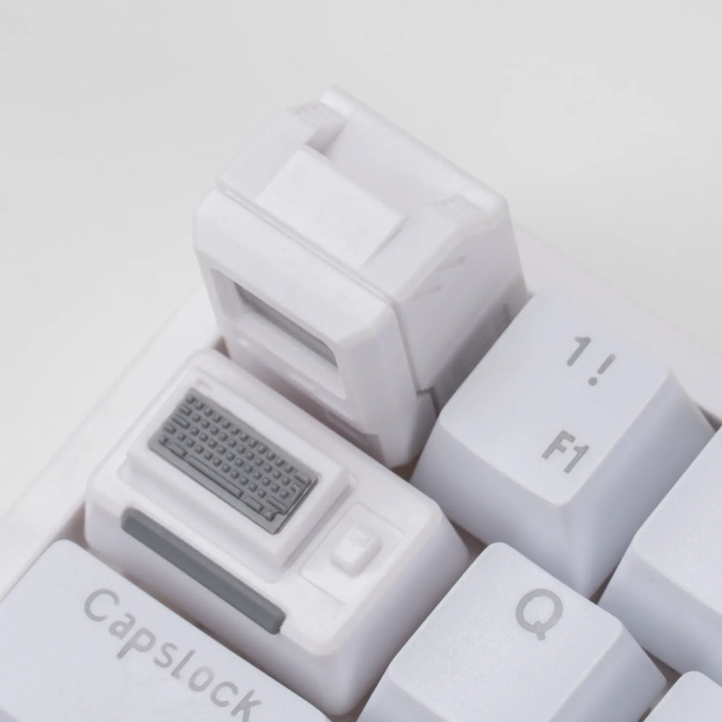 Artisan retró számológép keycap, fehér