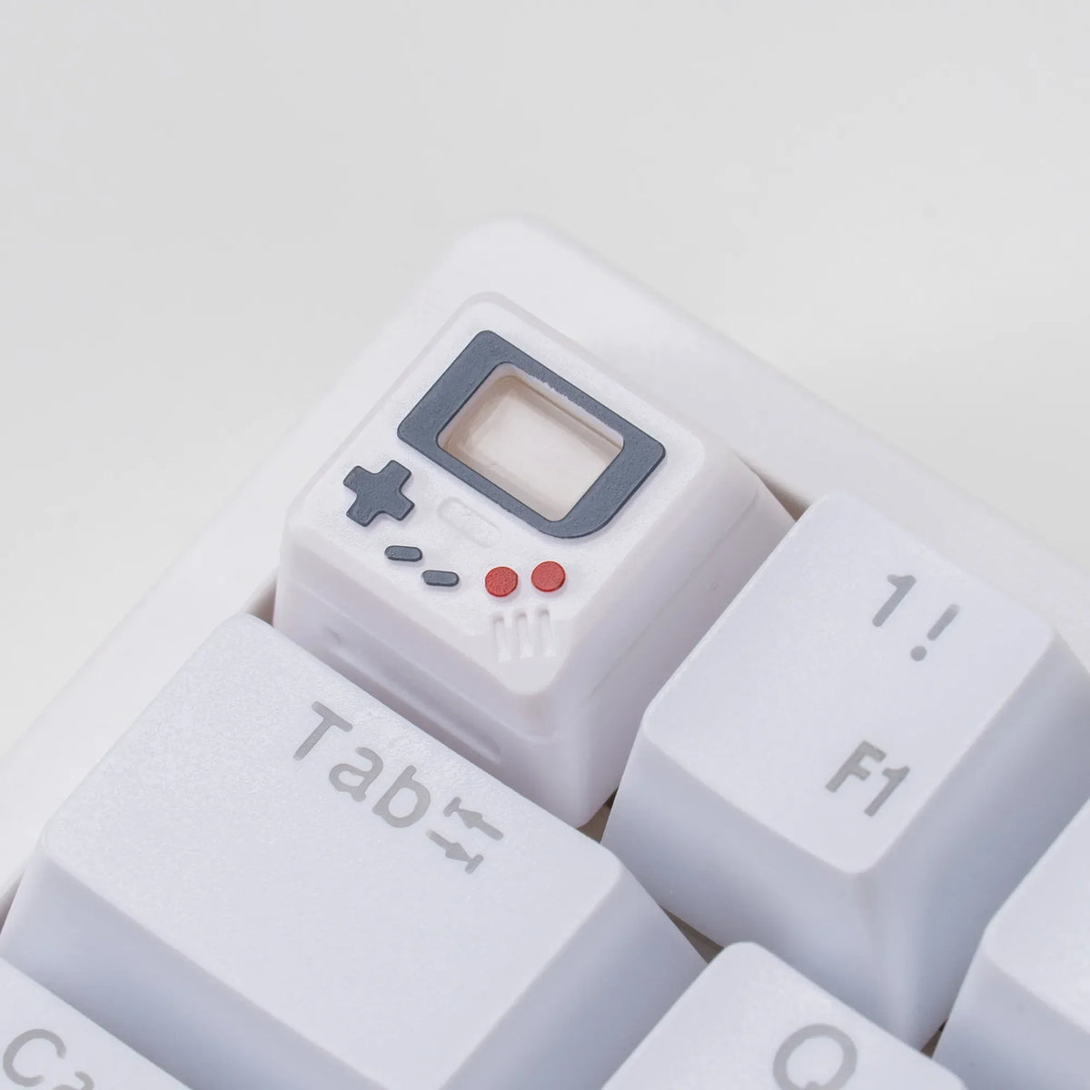 Artisan Gameboy keycap, fehér