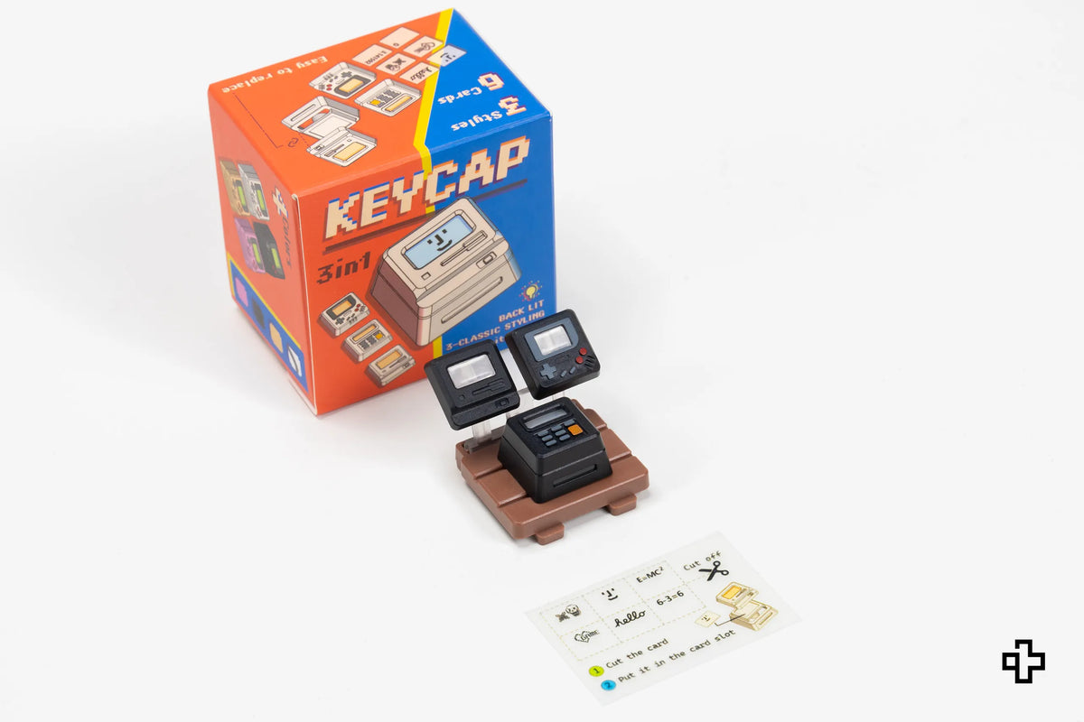 Artisan Gameboy keycap, fekete