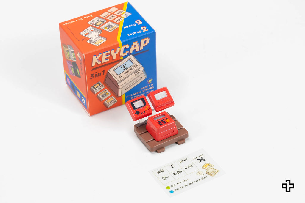 Artisan Gameboy keycap, piros