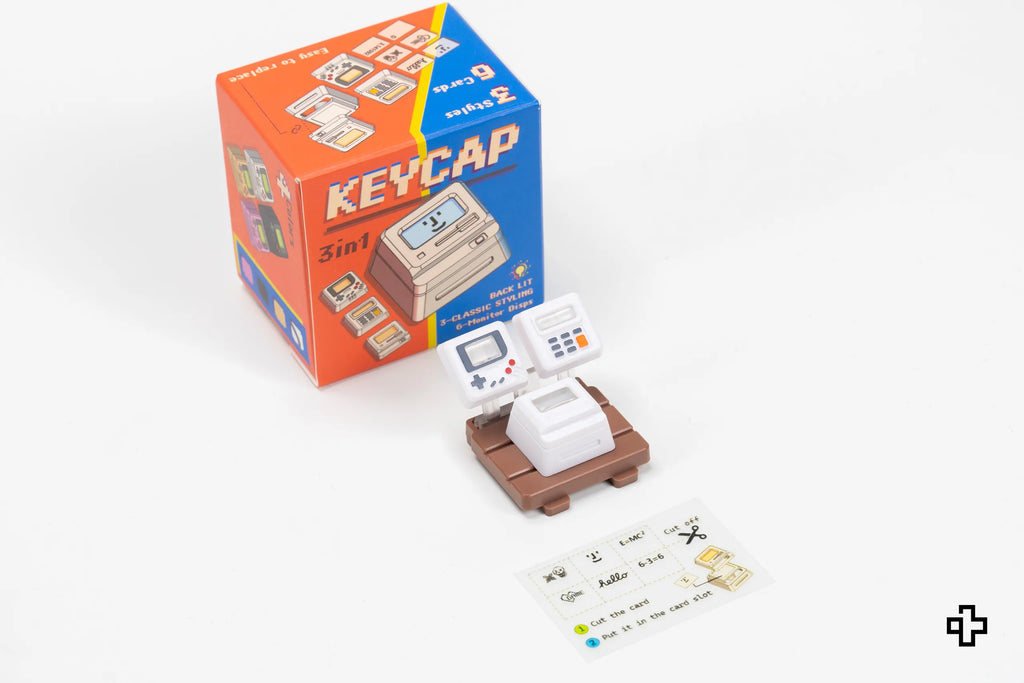 Artisan Gameboy keycap, fehér