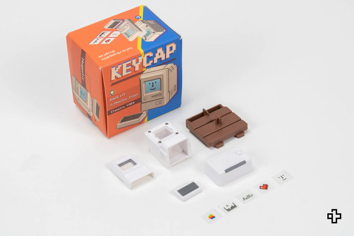 Artisan retró számológép keycap, fehér