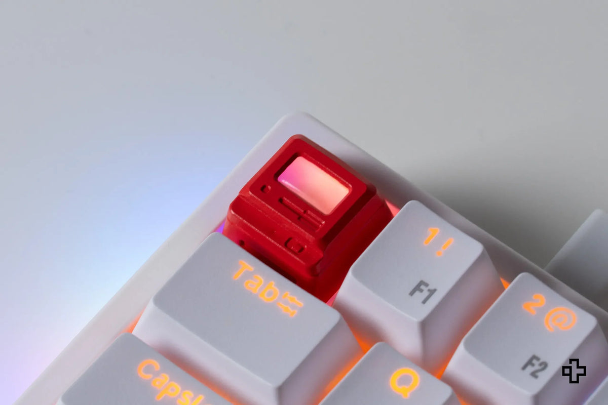 Artisan Gameboy keycap, piros