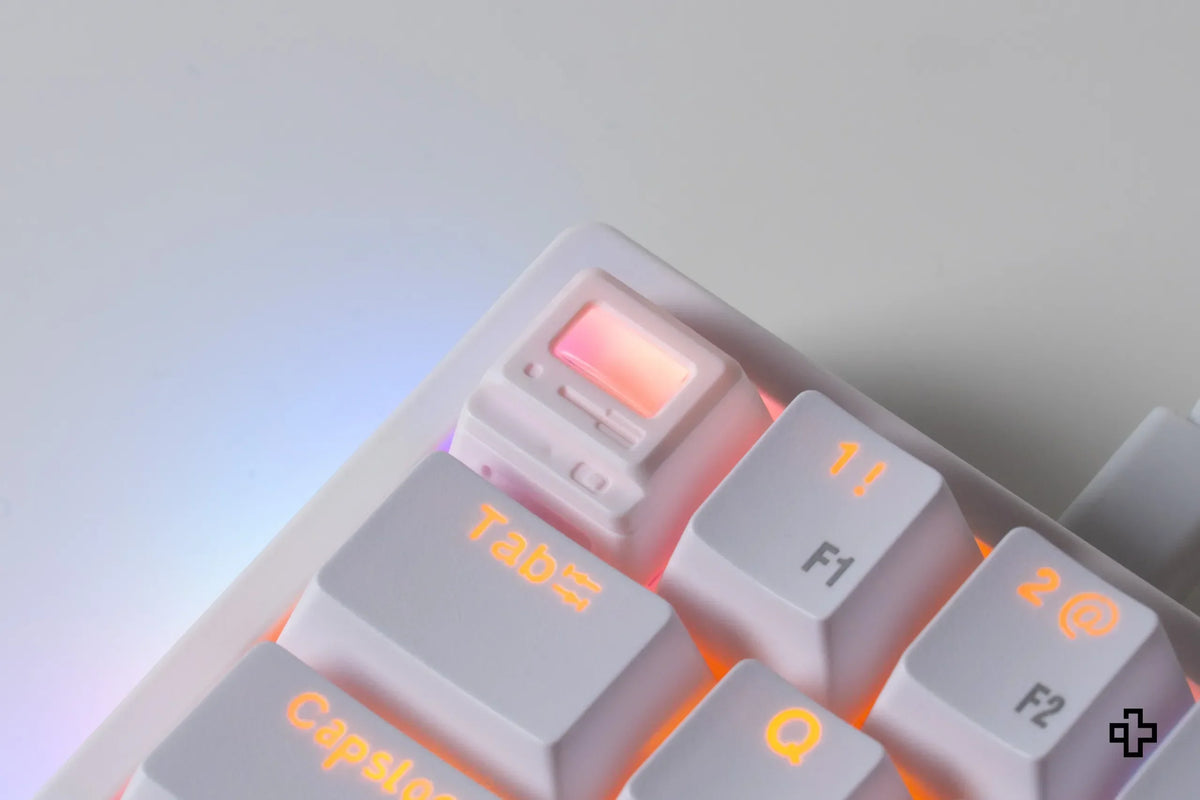 Artisan Gameboy keycap, fehér