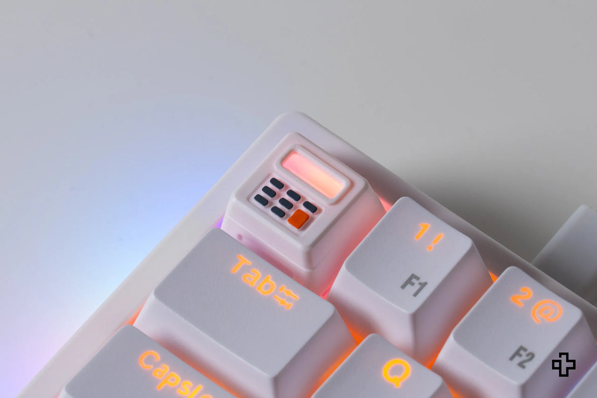 Artisan Gameboy keycap, fehér