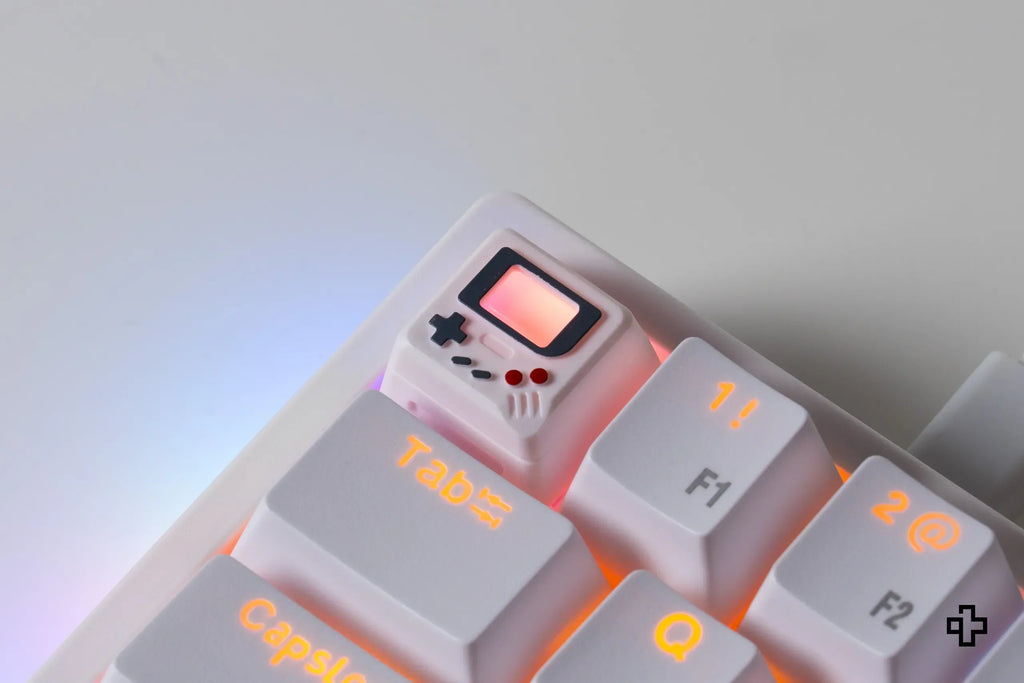 Artisan Gameboy keycap, fehér