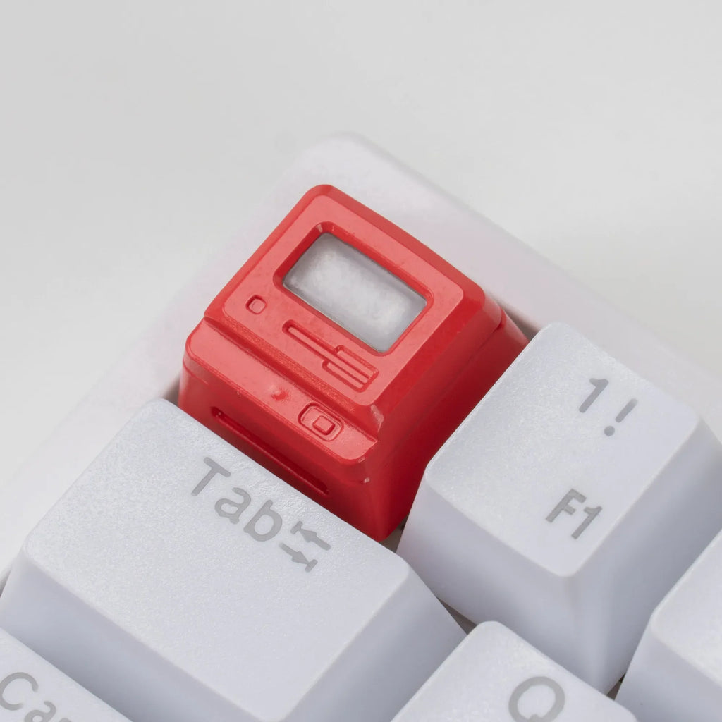 Artisan Gameboy keycap, piros