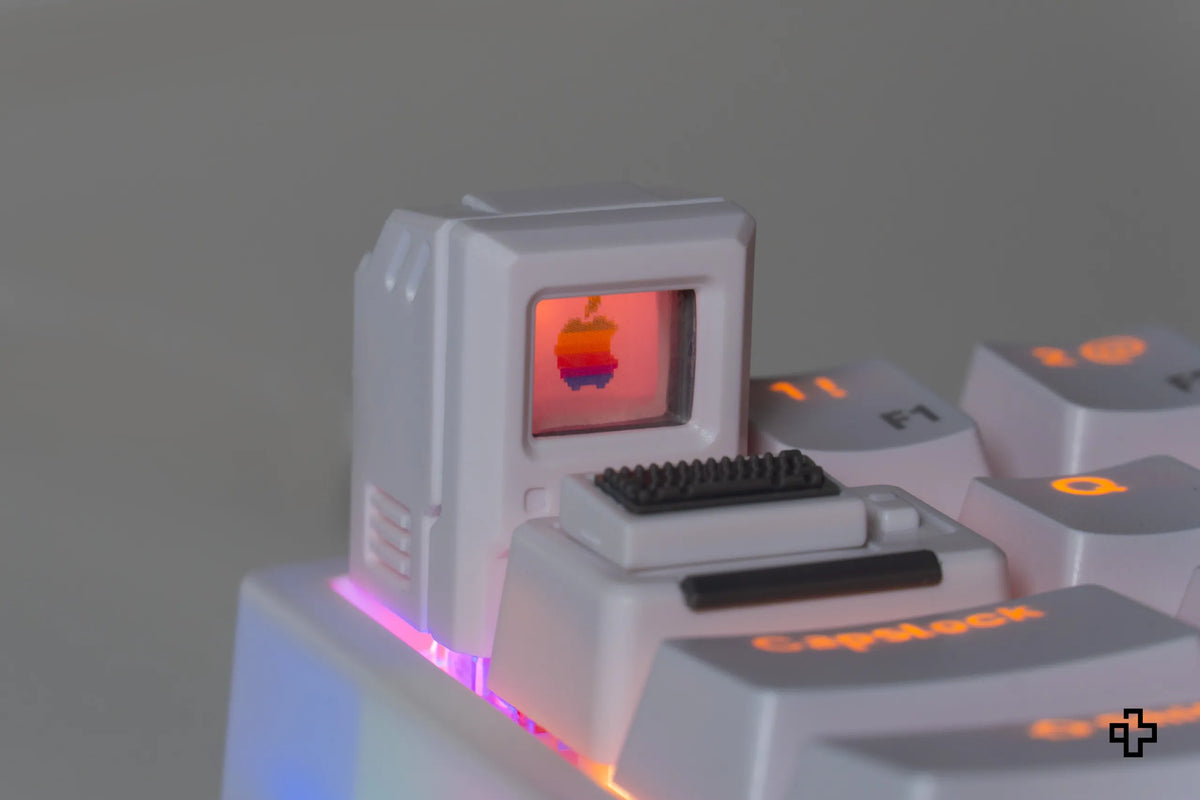 Artisan retró számológép keycap, fehér