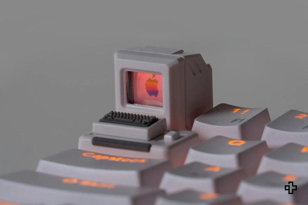 Artisan retró számológép keycap, fehér