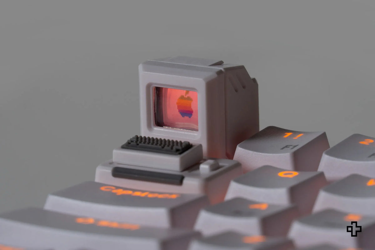 Artisan retró számológép keycap, fehér