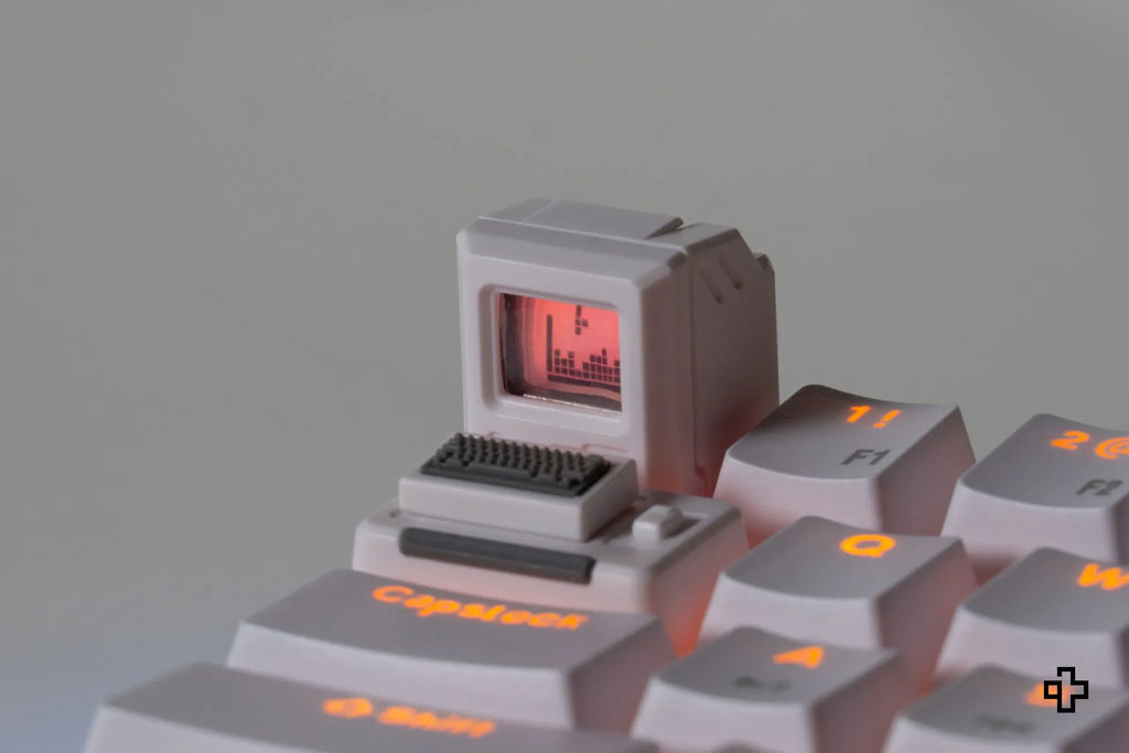 Artisan retró számológép keycap, fehér