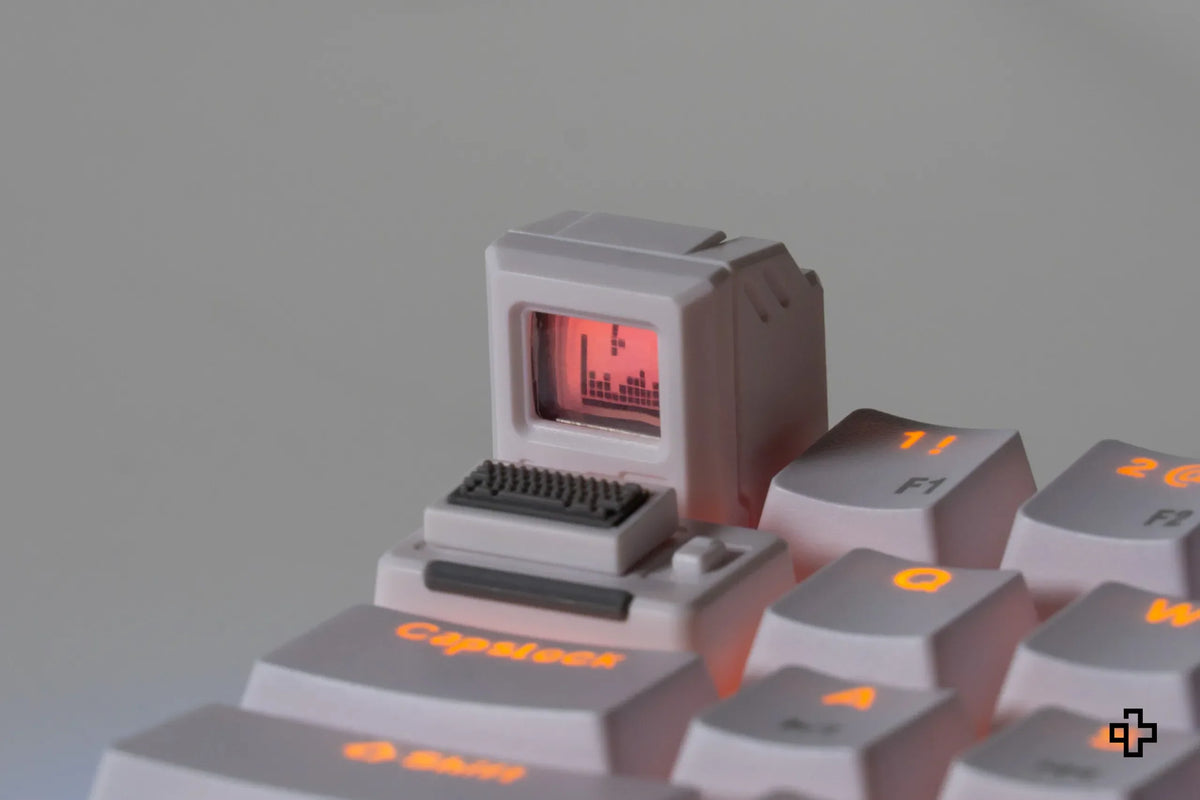 Artisan retró számológép keycap, fehér