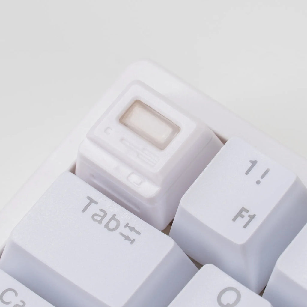 Artisan Gameboy keycap, fehér