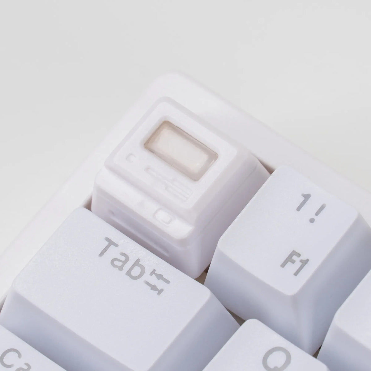 Artisan Gameboy keycap, fehér