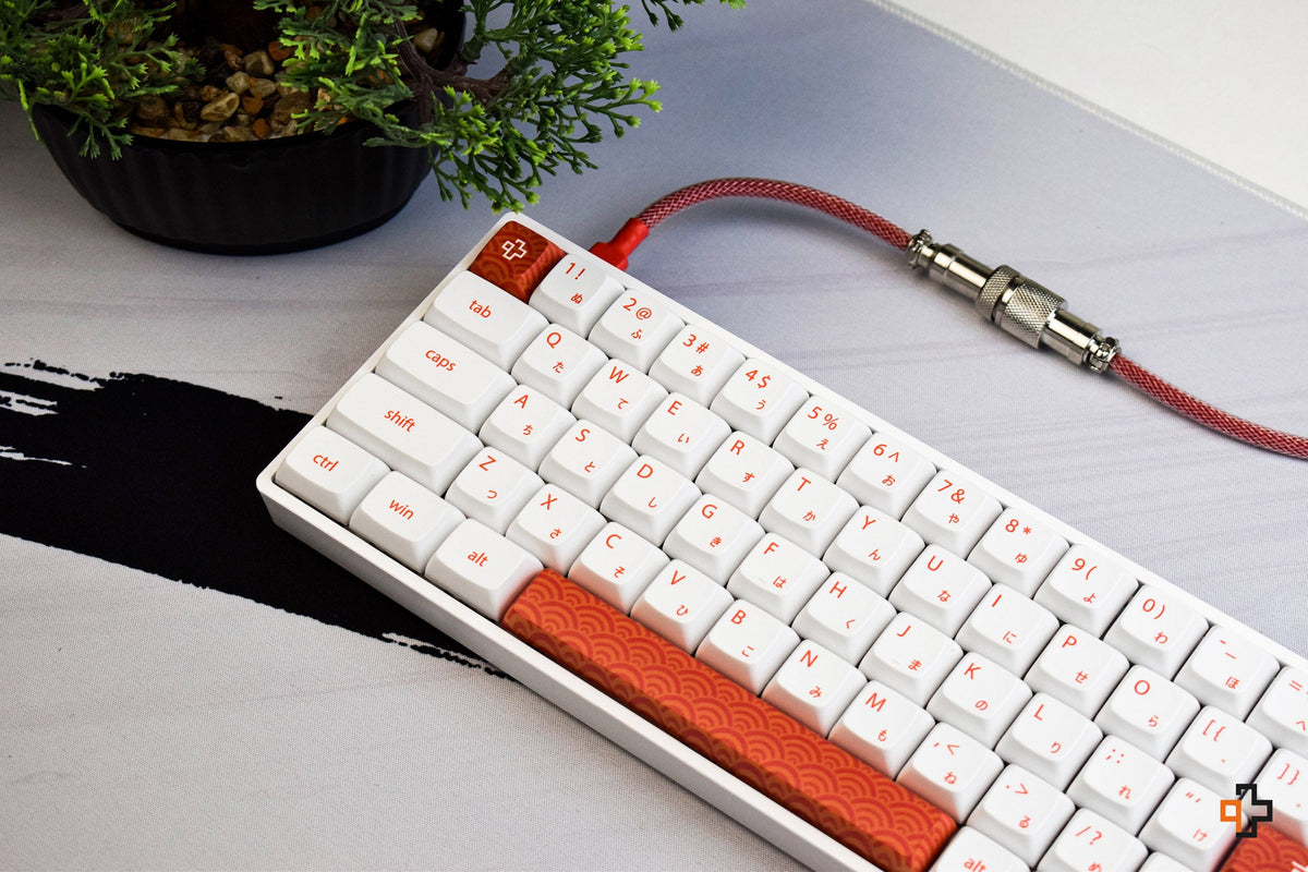 QwertyKey Kyoto XDA profilú PBT keycap szett