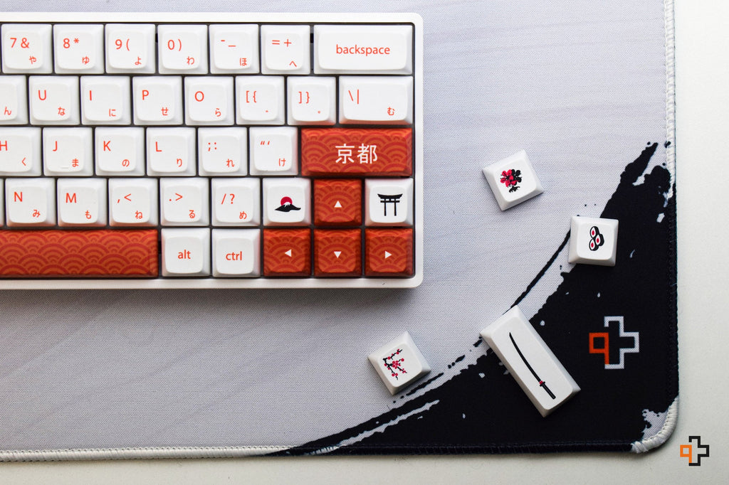 QwertyKey Kyoto XDA profilú PBT keycap szett