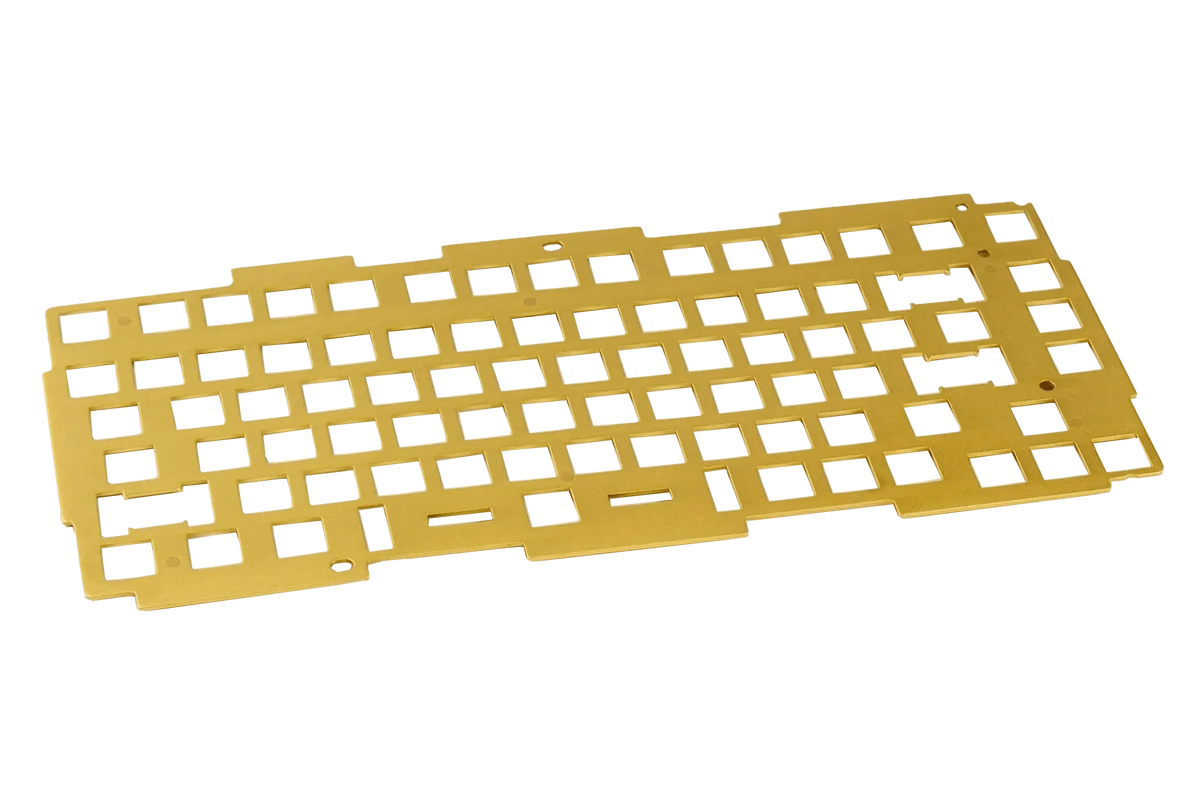 Keychron Q1 sárgaréz plate