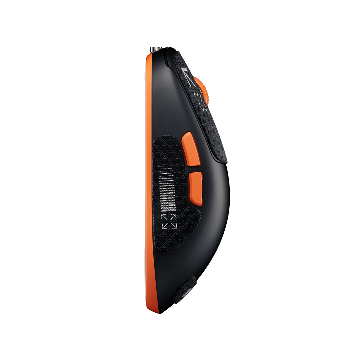 QwertyKey Falcon Black 8K vezeték nélküli gamer egér, 30 000 DPI, háromféle csatlakozás, Bluetooth, PixArt 3950