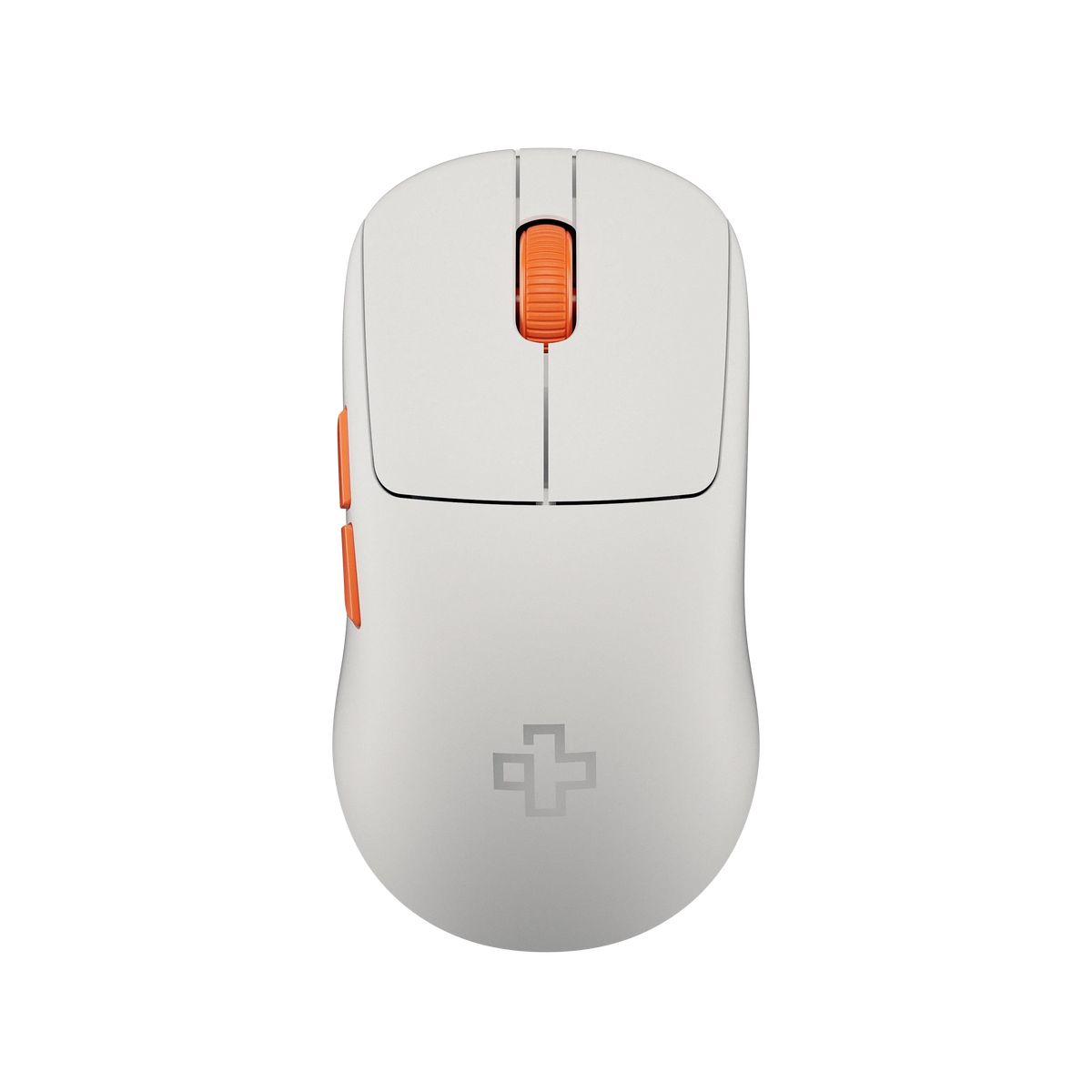 QwertyKey Falcon White 8K vezeték nélküli gamer egér, 30 000 DPI, háromféle csatlakozás, Bluetooth, PixArt 3950