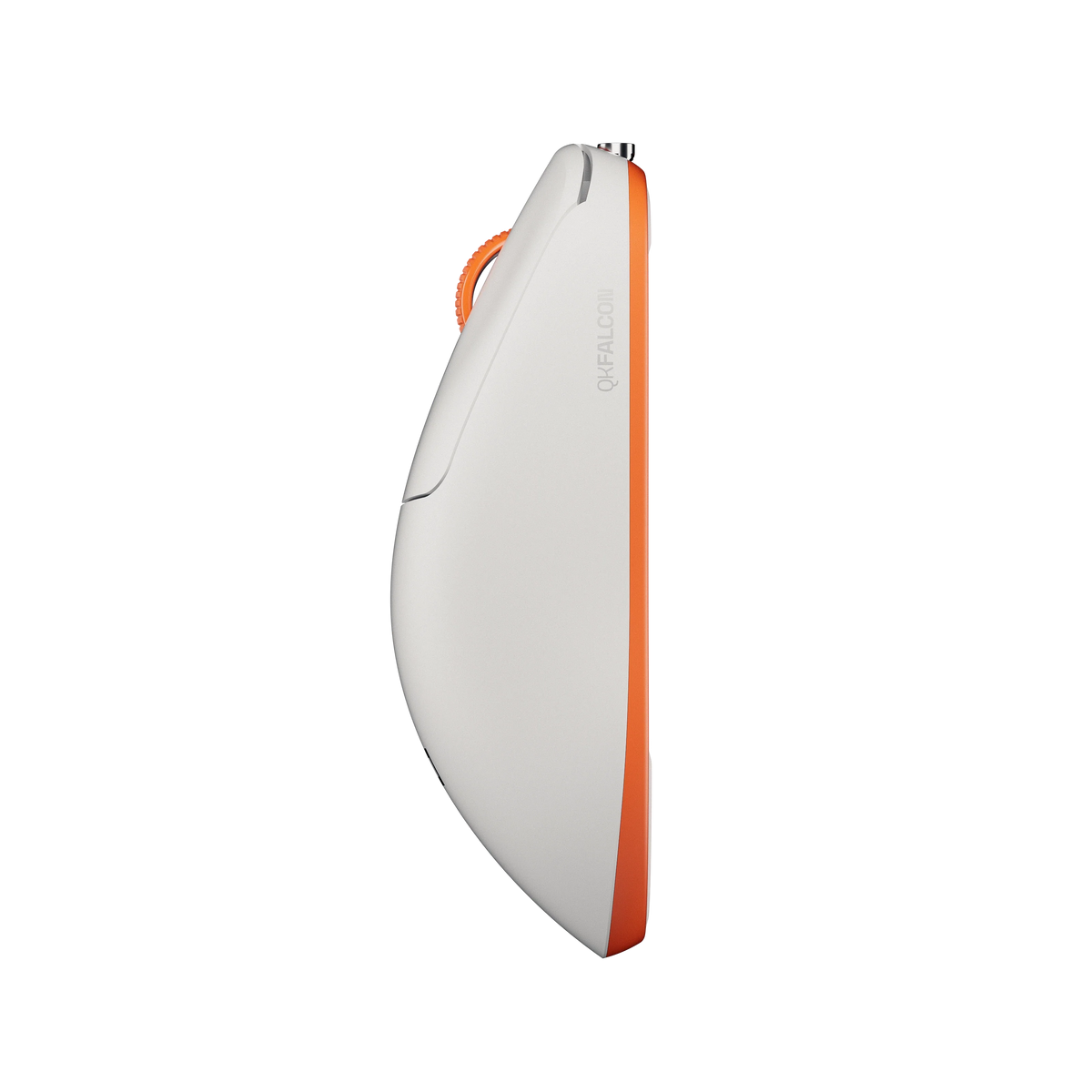 QwertyKey Falcon White 8K vezeték nélküli gamer egér, 30 000 DPI, háromféle csatlakozás, Bluetooth, PixArt 3950