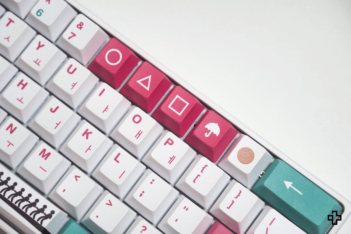 QwertyKey Gganbu keycap szett