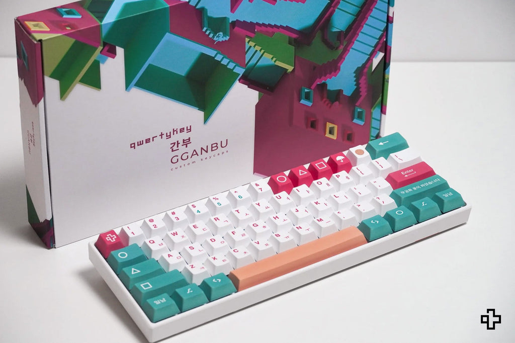 QwertyKey Gganbu keycap szett